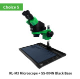 RL-M3-004N binocular high-definition stereo microscope maintenance tool for motherboard welding 7-45 continuous zoom clear