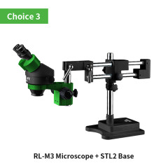 RL-M3-STL2 binocular high-definition stereo microscope, maintenance tool for motherboard welding, 7-45 continuous zoom clear