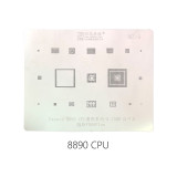 AMAOE MZ6 CPU stencil for Meizu Pro6Plus Exynos 8890 MZ:6 CPU series reballing steel mesh 0.12MM