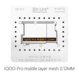 AMAOE IQP-012 iQOO Pro motherboard middle layer tin planting steel net VIVO iQ00 Pro middle layer reballing stencil