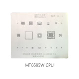 AMAOE MZ1 MZ:1 CPU stencil for Meizu MX4 series 0.12MM MT6595W universal CPU reballing steel mesh