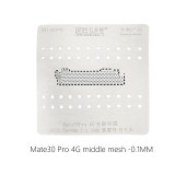 AMAOE Huawei Mate30Pro middle layer reballing kit 0.15MM 0.1MM position board/ base /4G/5G pcb middle layer steel mesh