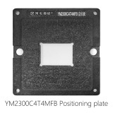 AMAOE Macbook YM2300C4T4MFB IC chip reballing kit 0.20MM steel mesh / positioning plate / magnetic base