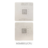 AMAOE MSM8953 CPU reballing stencil 0.12MM steel mesh MSM8953-BO1/AB MSM8953-1AB
