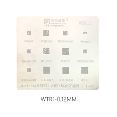 AMAOE MTR:1 Qualcomm WTR IF IC multi popurse universal reballing stencil 0.12MM steel mesh MTR1 MTR MFR