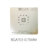 AMAOE DDR reballing stencil BGA96 DDR A DDR B BGA153 plate 0.25MM BGA96 stencil 0.15MM BGA153 stencil