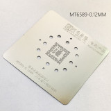 AMAOE MTK CPU reballing stencil 0.12MM for MT6580A MT6572A MT6589 MT6582V/MT6592V CPU steel mesh