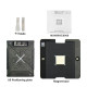 AMAOE U9 CPU reballing kit 0.12MM MSM8905/8909 steel mesh / U9 position plate / magnetic base