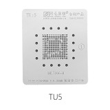 AMAOE LCD TC reballing kit CPU1 position plate 0.20MM TU series stencil TU:1 TU:2 TU:3 TU:4 TU:5 TU:6 TU:34