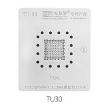 AMAOE LCD TV CPU8 reballing kit 0.20MM TU:30 T920L steel mesh CPU8 position plate TU30