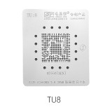 AMAOE LCD TV CPU2 reballing kit TU:7 TU:8 TU:9 TU:35 TU:40 HI MT MSD 0.20MM steel mesh CPU2 position plate