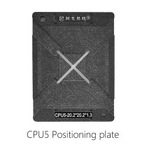 AMAOE CPU5 LCD TV reballing kit 0.20MM steel mesh for TU21 TU22 TU23 TU24 TU25 TU26 TU27 CPU5 position plate
