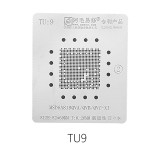 AMAOE LCD TV CPU2 reballing kit TU:7 TU:8 TU:9 TU:35 TU:40 HI MT MSD 0.20MM steel mesh CPU2 position plate