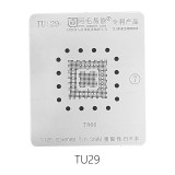 AMAOE LCD TV CPU7 TU:29 reballing kit 0.20MM T866 TU29 steel mesh CPU7 position plate