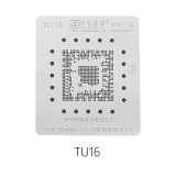 AMAOE LCD TV CPU3 reballing kit 0.20MM steel mesh for TU10 TU11 TU12 TU13 TU14 TU15 TU16 TU17 TU18 TU36 TU37 CPU3 position plate