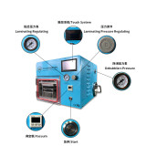 5 IN 1 TBK-508 Vacuum Laminating Machine for Sumsung S6 S6+ S7 S8 S8+ Edge Curved Phone LCD OCA Repair
