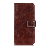 SONY series retro crazy horse pattern leather phone cases