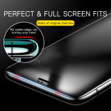 iPhone models 9D anti fingerprint full screen fit tempered glass AG 9H Matte glass