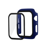 2 In 1 Apple Watch 3 2 1 38MM 40MM Full Cover Case Protective PC Case Tempered Glass Film for IWatch Series 4 5 42MM 44MM
