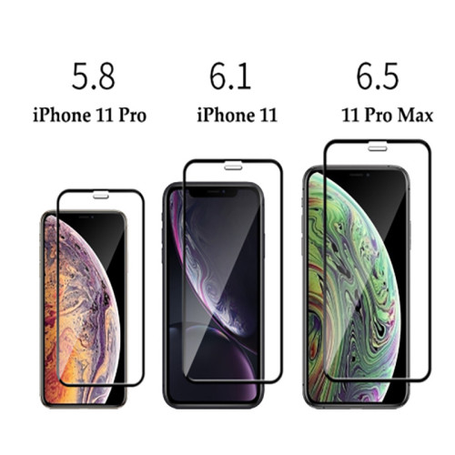9H Full Screen Tempered Film For iPhone 7 8 Plus 6 6s 5 5s se iPhone X Xr Xs 11 Pro Max Tempered Glass Screen Protector