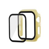 2 In 1 Apple Watch 3 2 1 38MM 40MM Full Cover Case Protective PC Case Tempered Glass Film for IWatch Series 4 5 42MM 44MM