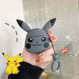 Creative Earphone Case For Airpods 2 Protective Cases 3D Cartoon Pokemon Pikachu Soft Silicone cases