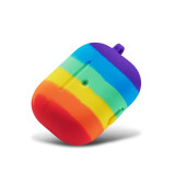Rainbow Silicone Case for AirPods Pro Headphone Case Apple Bluetooth Headset 1/2 Generation Case