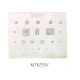 AMAOE MZ3 MZ:3 CPU stencil for Meizu Meilan 2/note/note2/5S MT6735V 0.12MM reballing steel mesh