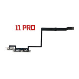 Power On Off / Volume Up Down Side Button Key Ribbon Flex Cable With Metal For iPhone 5~15promax