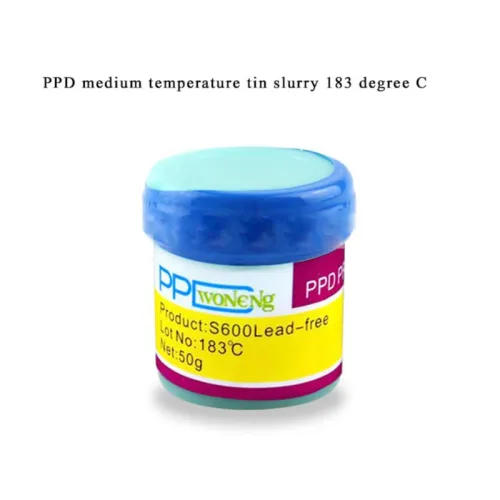 PPD best melting point lead-free solder paste for A8 A9 A10 A11 S260 138℃ S600 183℃ S360 217℃ 50g