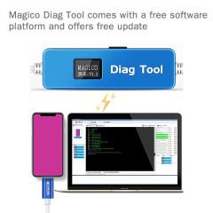 MAGICO 8P X XS 11 DFU Recovery mode data engineering flashing line automatically enters without a button
