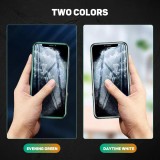 Anti-scratch Full Screen Protective Luminous Tempered Film Protector for iPhone /iPhone11 Pro max Xs Max XR 7 8 Plus