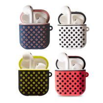 AirPods ProTwo-color honeycomb protective case silicone cases AirPods3 double-layer earphone case cover with buckle