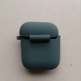 AirPods thick silicone protective sleeve factory direct high-quality AirPods silicone sleeve with hook