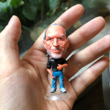 technology Star Steve Classic Jobs Apple CEO Resin Doll Set Action Figure 6.5 cm Mini Toy Collectible Gift
