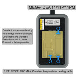 MEGA IDEA desoldering station for iPhone 11/11pro/11promax JP-19 for X/XS/XSMAX Motherboard layering Upper and lower Rapid Separation Disassembly Platform Glue Removing Fixture