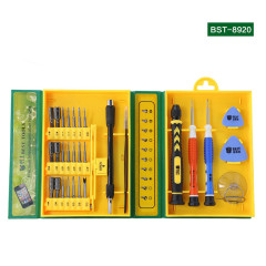 BEST BST-8920 30 in 1 Screwdriver set Computer Cell phone BGA Disassemble Tools for Samsung for HTC for iphone