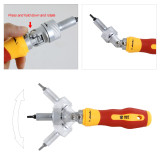 BST-2028A Precision screwdriver set 62 in 1 mini magnetic screwdriver set, Mobile phone iPad camera iphone repair tool