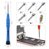 BST-115 15 in 1 Mobile Phone Screen Opening Pliers Repair Tools Kit Screwdriver Pry Disassemble Tool Set for iPhone Samsung