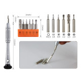 BEST-932 Multi-function disassemble tool for IPhone Screwdriver Opening Pry Tool Phone Repair Tool Kit Parts placement box