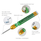 BST-889A 6 in 1 Phillips Slotted Precision Screwdriver set for Macbook Air/ Pro and smartphone repairing