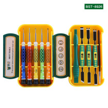 BST-8926 10 in 1 Precision Screwdriver Set Tools Professional Computer Repair Tools Mobile Phone Repair for iPhone X XR Xm