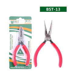 BST Industrial grade oblique coated  pliers  chrome vanadium steel multi-function sharp cutting pliers BEST-13