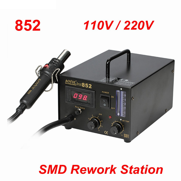 BEST- 852 Best Hot Air Rework Stations 852 SMD Rework Station 852 Rework Station with large digital display
