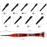 BST-668S Universal 117mm Cross Head Phillips Precision Screwdriver for Mobile Phone Repair Opening Tool