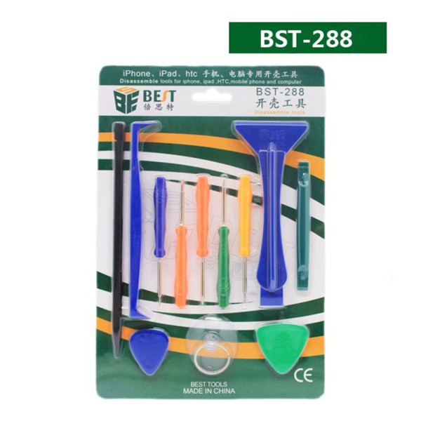 BEST BST-288 12 in 1 Disassemble Opening Tools Kit Repair Tools For Mobile Phone