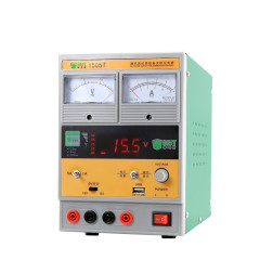 BEST 1505T Mobile Phone Repair The Power Supply LED Digital Display Adjustable Pointer Display 15V5A DC Regulated Power Supply