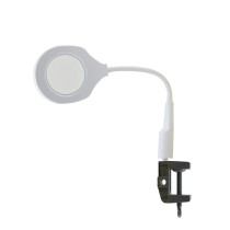 BEST 9145 High Quality LED Light 5X Portable Glass Wireless Table Lamp Magnifier Magnifying Lamp