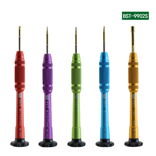 BST-9902S Free shipping 5 in 1 New arrival Precision Screwdriver Set for Apple iPhoneX 8 7 Disassemble