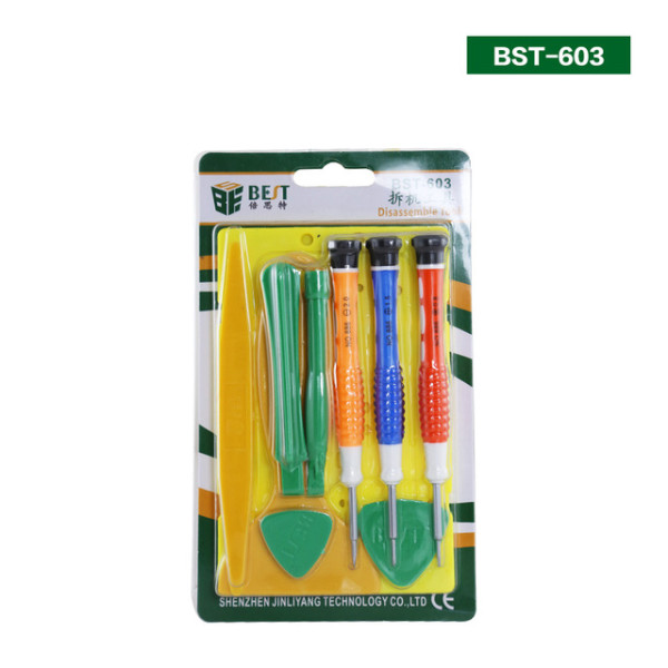 BST-603 Precision screwdriver set 10 in 1 Mobile phone disassembly kit,Mobile phone iPad camera Iphone Samsung Repair kit